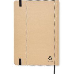 Libreta Reciclada A5 Hojas Cuadriculadas | Trasero