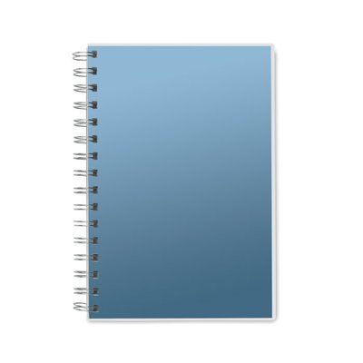 Libreta A5 RPET 80 Hojas con Rayas Azul Royal