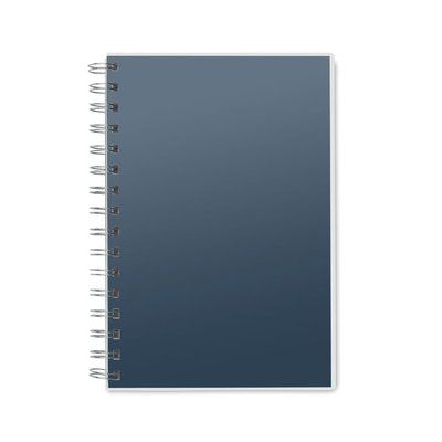 Libreta A5 RPET 80 Hojas con Rayas Azul