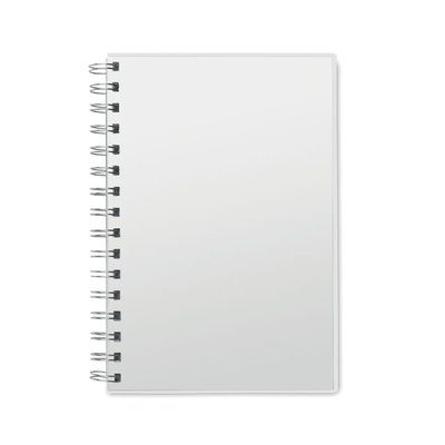 Libreta A5 RPET 80 Hojas con Rayas Blanco