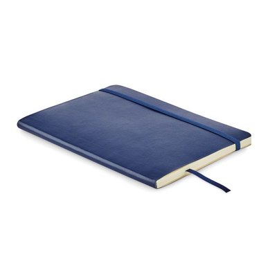 Libreta A5 Suave PU Reciclado y 80 hojas Azul