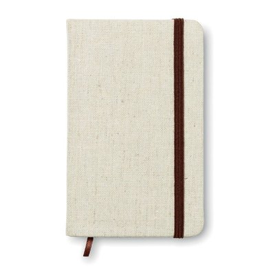 Libreta A6 Canvas 96 Hojas Beig