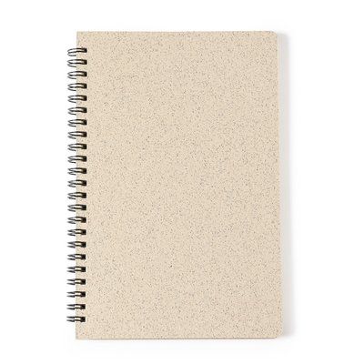 Libreta Anillas Wheat Straw 80H Lisas Natu