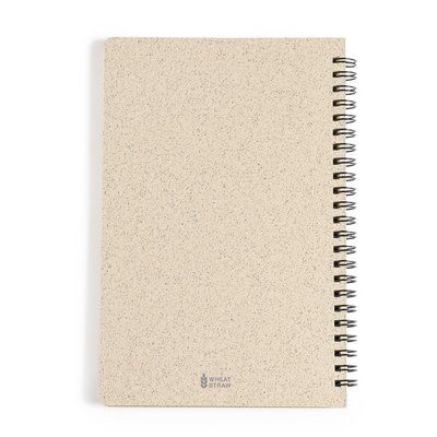 Libreta Anillas Wheat Straw 80H Lisas