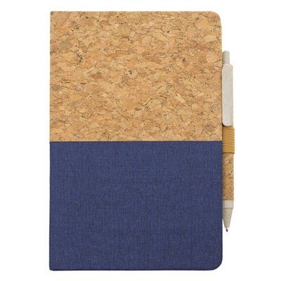 Libreta de Corcho/Lino 82H con Bolígrafo MA