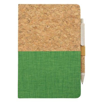 Libreta de Corcho/Lino 82H con Bolígrafo VE