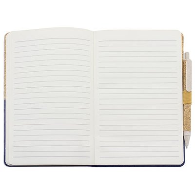 Libreta de Corcho/Lino 82H con Bolígrafo