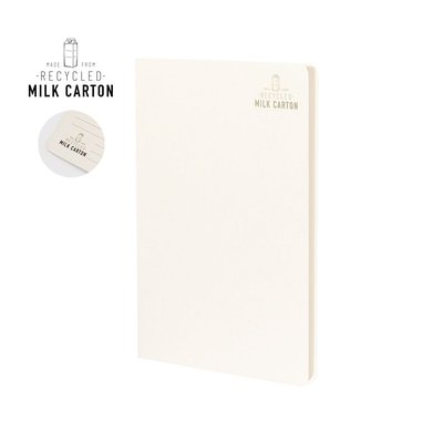 Libreta con Logotipo Recycled Milk Carton