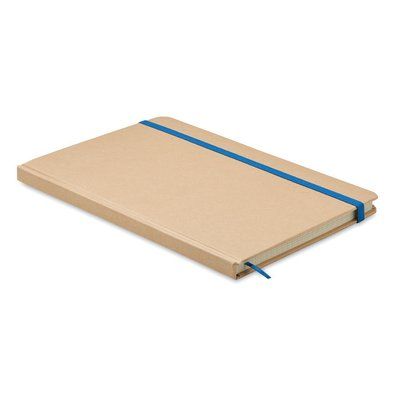 Libreta Reciclada A5 Hojas Cuadriculadas Azul