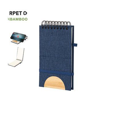 Libreta con soporte para smartphone