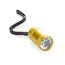 Linterna 6 led. aluminio Amarillo