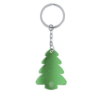 Llavero Árbol de Navidad en Aluminio Reciclado