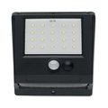 Luz Solar LED con Sensor de Movimiento Negro