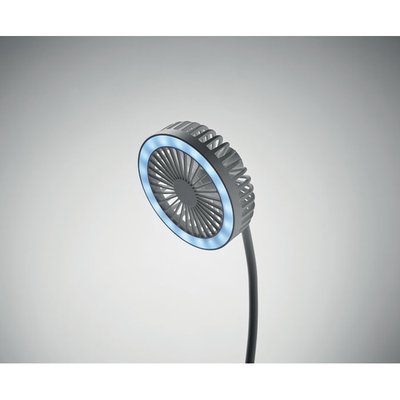 Luz Ventilador Sobremesa con Cargador