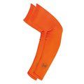 Manguito elástico para el brazo Solid Orange Fluor XL