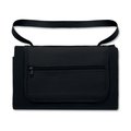 Mantel impermeable de picnic en bolsa Negro