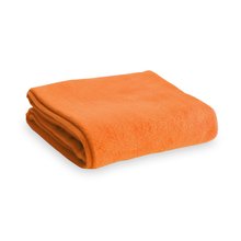 Manta polar de 120x150 cm y 180 gr/m2 Naranja