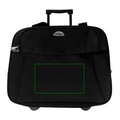 Maleta Trolley 600D 2 Ruedas Compartimento Laptop | Frontal