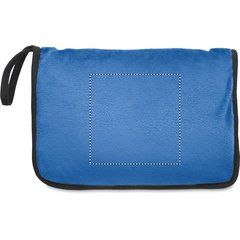 Manta de viaje plegable | POUCH EMBROIDERY | 150 x 150