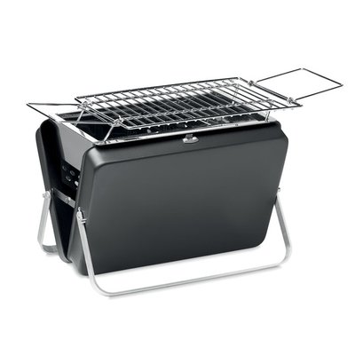 Maletín Barbacoa Inox Plegable Negro