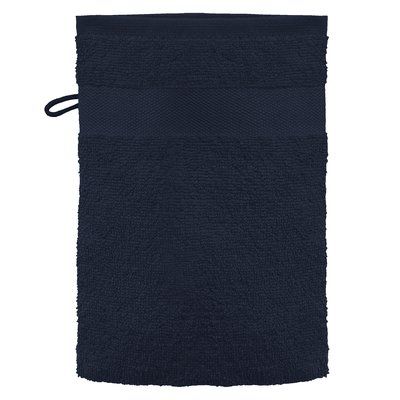 Manopla de baño algodón Navy