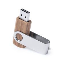 Memoria USB Giratoria Bambú 16GB