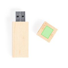 Memoria USB de madera 16GB | En el capuchón cara B