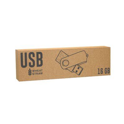 Memoria USB caña de trigo 16GB