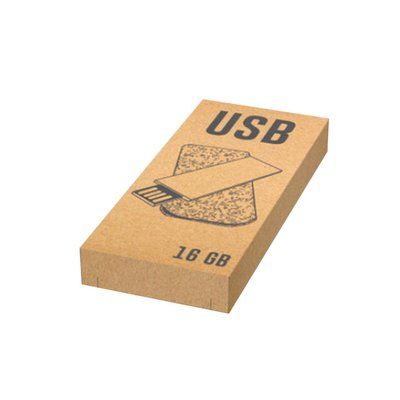 Memoria USB de Cartón 16GB