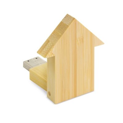 Memoria USB Casa Bambú 32GB