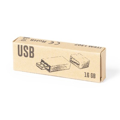 Memoria USB de madera 16GB