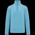 Micropolar 1/4 Cremallera con Bolsillos Cloudy blue heather 5XL