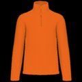 Micropolar 1/4 Cremallera con Bolsillos Orange XS