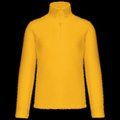 Micropolar 1/4 Cremallera con Bolsillos Yellow XL