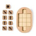 Minipuzzle Rompecabezas Madera 9 Piezas