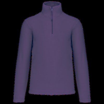 Micropolar 1/4 Cremallera con Bolsillos Purple XS