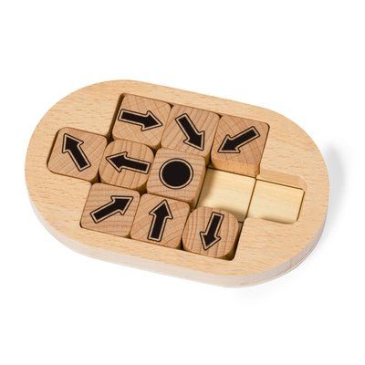 Minipuzzle Rompecabezas Madera 9 Piezas