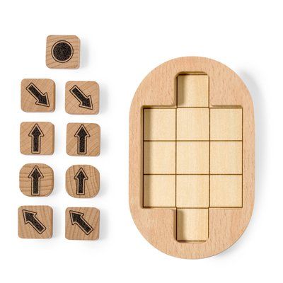 Minipuzzle Rompecabezas Madera 9 Piezas