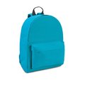 Mochila con bolsillo frontal Azul Claro