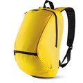 Mochila con bolsillo interior y frontal Amarillo