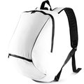 Mochila con bolsillo interior y frontal Blanco