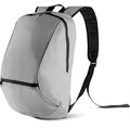 Mochila con bolsillo interior y frontal Gris