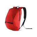 Mochila con bolsillo interior y frontal Rojo