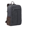 Mochila Canvas para Ordenador 15'' y Trolley Negro