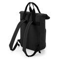 Mochila cierre enrollable Black