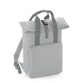 Mochila cierre enrollable Gris