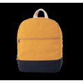 Mochila clásica de algodón Cumin Yellow / Navy