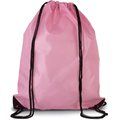 Mochila con cordones y esquinas reforzadas Dark Pink