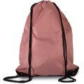 Mochila con cordones y esquinas reforzadas Light Marsala