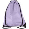 Mochila con cordones y esquinas reforzadas Light Violet